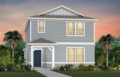 New construction Single-Family house 2596 Winter Calm Lane, Kissimmee, FL 34744 Jasmine- photo 0 0
