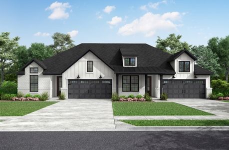 New construction Duplex house Cibola, 1702 Harvest Lake Drive, Missouri City, TX 77459 - photo