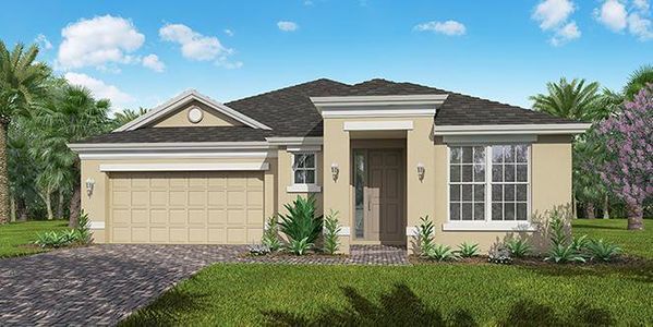 New construction Single-Family house 5865 Bella Rosa Lane, Vero Beach, FL 32966 Brooke- photo 0