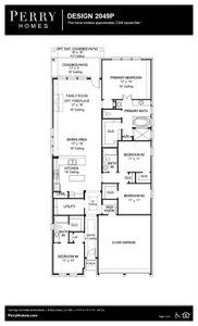 New construction Single-Family house 123 Harlequin Duck Court, Magnolia, TX 77354 Design 2049P- photo 2