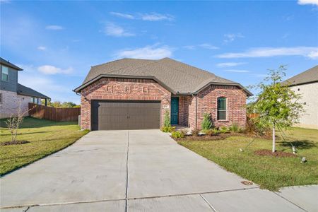 New construction Single-Family house 406 Wilkerson Lane, Justin, TX 76247 The Stanley- photo 0