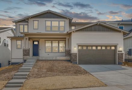 New construction Single-Family house 6869 Crossbridge Circle, Castle Pines, CO 80108 - photo 0