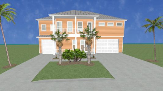New construction Single-Family house 1013 Highborne Cay Court, Texas City, TX 77590 - photo 0 0
