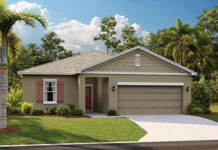 New construction Single-Family house 1400 Sterling Pointe Drive, Deltona, FL 32725 Badland Homeplan- photo 0