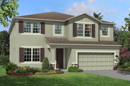 New construction Single-Family house 7690 Hemlock Seed Drive, Wesley Chapel, FL 33545 Sonoma II- photo 0