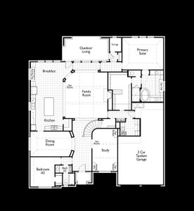 New construction Single-Family house 296 Plan, 8329 Oak Island Trail, McKinney, TX 75071 - photo
