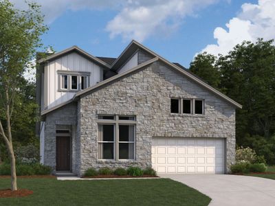 New construction Single-Family house Estonian, 820 Corvallis Drive, Leander, TX 78641 - photo
