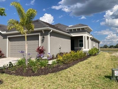 New construction Single-Family house 4104 Golden Creek Trail, Parrish, FL 34219 Boca Grande Villa – The Laurels- photo 1 1
