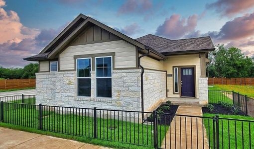 New construction Single-Family house 223 Pinnacle Ln, Kyle, TX 78640 THE MUELLER A- photo 0 0