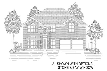 New construction Single-Family house Stonehaven 45 2F, 3333 Edgewood Creek Boulevard, Celina, TX 75009 - photo
