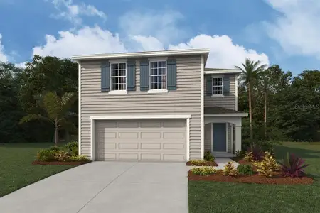New construction Single-Family house 1204 Nw 248Th Drive, Newberry, FL 32669 ELSTON- photo 0