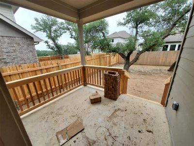 New construction Single-Family house 114 Chimney Stone Trl, Georgetown, TX 78628 Premier Series - Rosewood- photo 11 11