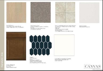 Design Selections. Home is under construction, design selections are subject to change.