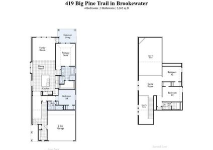 New construction Single-Family house 419 Big Pine Drive, Rosenberg, TX 77471 Windermere Plan- photo 1 1