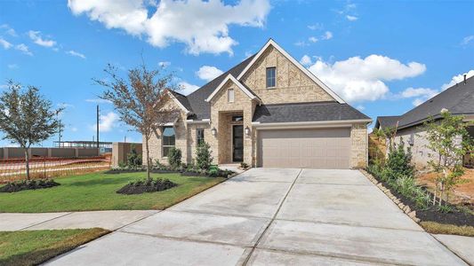 New construction Single-Family house 4619 Rustic Garden Lane, Fulshear, TX 77441 Design 2726W- photo 0