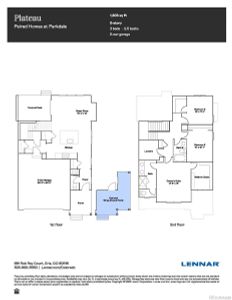 New construction Single-Family house 693 Lillibrook Place, Erie, CO 80026 Plateau- photo