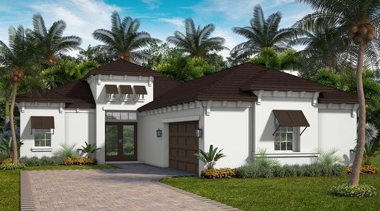 New construction Single-Family house The Montauk Plan, Plantation Blvd, Palm Coast, FL 32137 - photo