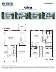 New construction Single-Family house 6012 Howth Way, Raleigh, NC 27610 OLIVER- photo