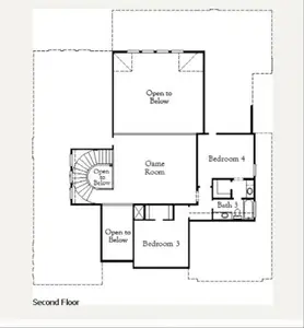 Hamlin Second Floor Plan