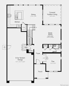 Structural options added include: 5 Car garage, 9' full unfinished basement, 12' sliding glass door, fireplace, glass door at study, tile shower pan at owner's bath, built in appliance 1, additional sink, and plumbing rough in at basement