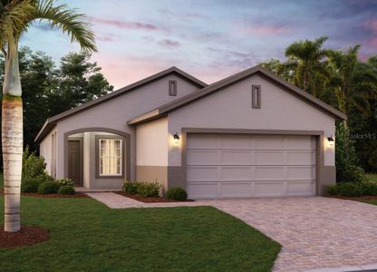 New construction Single-Family house 6824 Broad Wing Loop, Howey-in-the-Hills, FL 34737 Delray- photo 0