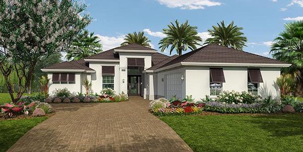New construction Single-Family house 5512 Bent Pine Square, Vero Beach, FL 32967 - photo 0