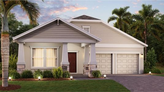 New construction Single-Family house Bourne II, 2396 Volunteer Avenue, Kissimmee, FL 34744 - photo