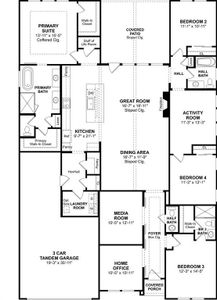 New construction Single-Family house 1208 Calebria Way, Fate, TX 75087 Geneva- photo 1 1