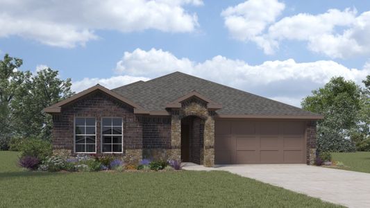New construction Single-Family house 3915 Silver City Ave, Aubrey, TX 76227 1258 Hale- photo 0 0