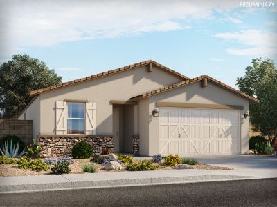 New construction Single-Family house 2625 E Rosario Mission Drive, Casa Grande, AZ 85194 Mason- photo 1 1
