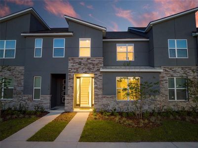 New construction Townhouse house 1628 Tropical Palms Circle, Kissimmee, FL 34747 - photo 0