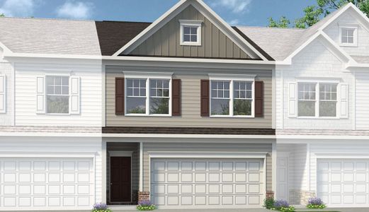 New construction Townhouse house 3620 Powder Springs Road, Powder Springs, GA 30127 - photo 2 2