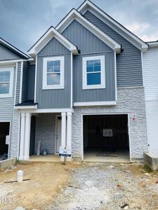 New construction Townhouse house 554 Eversden Drive, Zebulon, NC 27597 Hertford- photo 0 0