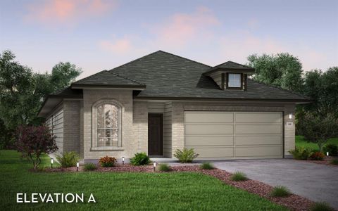 New construction Single-Family house 30517 Pleasant Oaks Drive, Magnolia, TX 77355 Aquila- photo 0 0