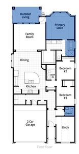New construction Single-Family house 4195 Carter Court, Denison, TX 75020 Rover Plan- photo 2 2
