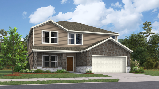 New construction Single-Family house Halstead, 6018 Angel Place, Seguin, TX 78155 - photo