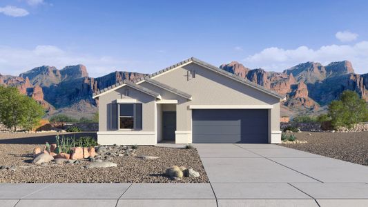 New construction Single-Family house 5720 E Azara Dr, San Tan Valley, AZ 85140 Easton- photo 0 0