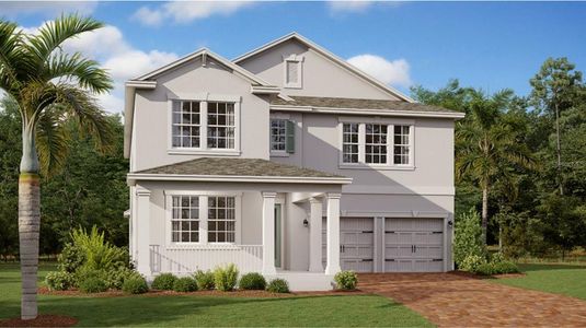 New construction Single-Family house 11835 Language Way, Orlando, FL 32832 Harwich II- photo 0