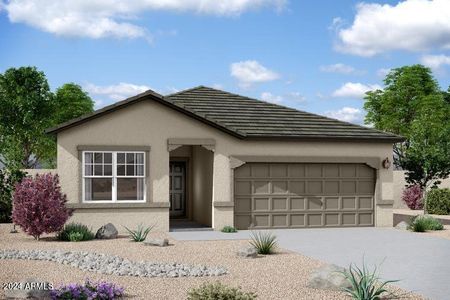 New construction Single-Family house 25258 W Fraktur Road, Buckeye, AZ 85326 - photo 0 0