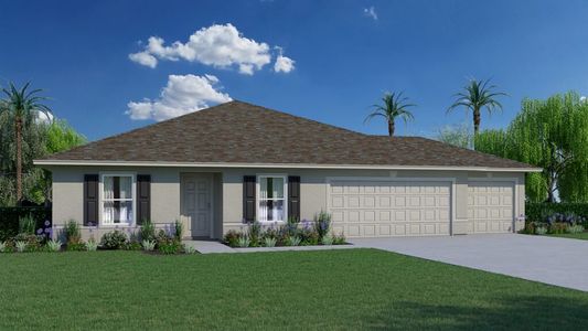 New construction Single-Family house 8540 North Deltona Boulevard, Citrus Springs, FL 34434 - photo 0