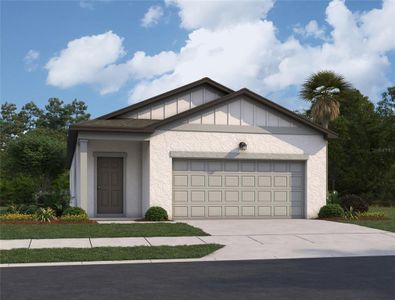 New construction Single-Family house 10415 Snap Pop Lane, Parrish, FL 34219 Athena- photo 0