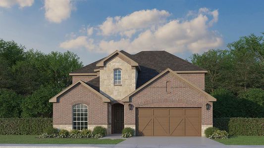 New construction Single-Family house 815 Cedarwood Court, Haslet, TX 76052 Plan 1527- photo 0