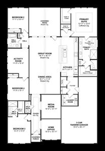 New construction Single-Family house Geneva, 1030 Monterra Way, Fate, TX 75087 - photo