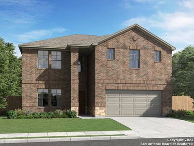 New construction Single-Family house 10222 Juniper Oaks, Boerne, TX 78006 The Kendall (C485)- photo