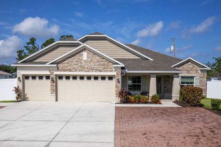 New construction Single-Family house 3285 Landover Boulevard, Spring Hill, FL 34609 The Sierra- photo 0