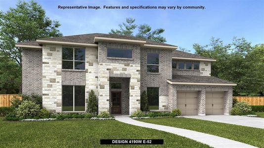 New construction Single-Family house 4190W, 5318 Lakeview Bend, Fulshear, TX 77441 - photo