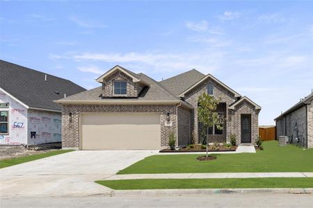 New construction Single-Family house 577 Silver Springs Lane, Lavon, TX 75166 Jamie - photo 0