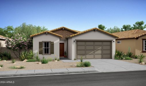 New construction Single-Family house 40340 W Chambers Drive, Maricopa, AZ 85138 Liberty - photo 0