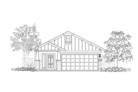 New construction Single-Family house 1450 TRACE, 160 Horsemint Way, San Marcos, TX 78666 - photo