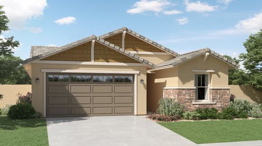 New construction Single-Family house 2056 W. Sienna Bouquet Pl, Phoenix, AZ 85085 Lewis Plan 3575- photo 0